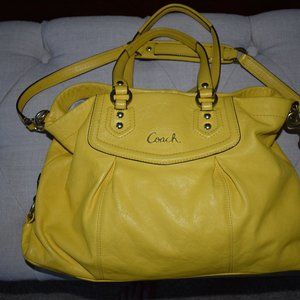 Coach Sunflower Yellow Hobo